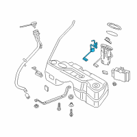 OEM 2015 BMW X3 Right Fuel Level Sensor Diagram - 16-11-7-285-452