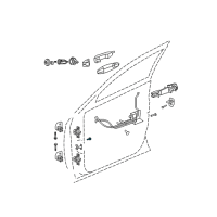 OEM 2005 Chrysler Pacifica Screw-HEXAGON Head Diagram - 6504041