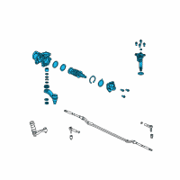 OEM 2003 Chevrolet Tahoe Gear Kit, Steering (Remanufacture) Diagram - 19330490