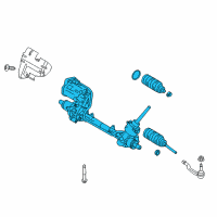 OEM 2020 Lincoln Nautilus Gear Assembly Diagram - L2GZ-3504-B