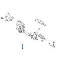 OEM 2021 Ford Edge Gear Assembly Mount Bolt Diagram - -W716491-S439