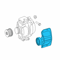 OEM 2007 Dodge Sprinter 2500 Bracket Diagram - 68125485AB