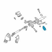 OEM 2022 Toyota Corolla Interlock Solenoid Diagram - 45020-02540