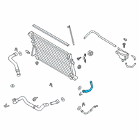 OEM Ford F-350 Super Duty Inlet Hose Diagram - HC3Z-8C289-B