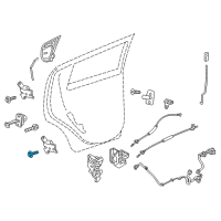 OEM 2014 Chevrolet Spark Lower Hinge Bolt Diagram - 94500963