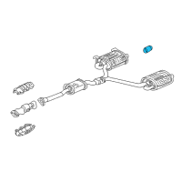 OEM Honda Finisher, Exhuast Diagram - 18310-S2A-A02