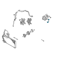 OEM Chrysler Sebring CLUTCHPKG-Air Temperature Diagram - MR398301