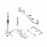 OEM 2007 Jeep Wrangler BUSHING-Control Arm Diagram - 52060138AA