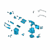 OEM Infiniti I30 Heating Unit Assy-Front Diagram - 27110-2Y960