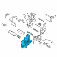 OEM Hyundai Tucson Case-Heater, RH Diagram - 97135-2S000