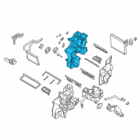 OEM 2011 Hyundai Tucson Case-Heater, LH Diagram - 97134-2S000