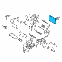 OEM Kia EVAPORATOR Assembly Diagram - 971392S000