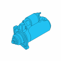 OEM 2010 Pontiac Vibe Starter Diagram - 19205445