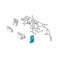 OEM 2012 Hyundai Santa Fe Relay Assembly-ICM Diagram - 95230-0W205