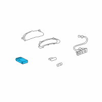 OEM Pontiac Sunfire Module Diagram - 16236569