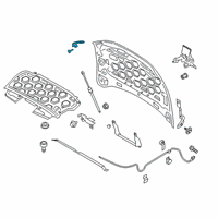 OEM 2017 Lincoln Continental Outer Weatherstrip Diagram - GD9Z-16A238-B