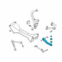 OEM 2003 Chrysler Sebring Link-Rear Suspension Assist Diagram - MR162571