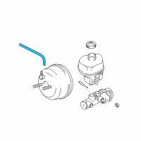 OEM Dodge Hose-Brake Booster Vacuum Diagram - 55398761AI