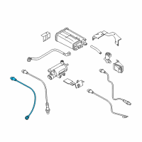 OEM Hyundai Elantra Coupe Sensor Assembly-Oxygen Diagram - 39210-2E400