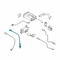 OEM 2018 Hyundai Elantra GT Sensor Assembly-Oxygen Diagram - 39210-2E101