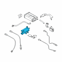 OEM 2015 Hyundai Tucson Purge Control Valve Diagram - 28910-2E000