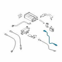 OEM 2017 Kia Forte5 Oxygen Sensor Assembly Diagram - 392102E511