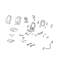 OEM Chevrolet Malibu Bezel Asm-Driver Seat Heater Switch *Cocoa Diagram - 20901359