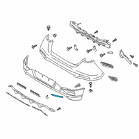 OEM 2022 Hyundai Veloster N Lamp Assembly-Rear R/REFL, RH Diagram - 92406-K9000