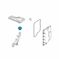 OEM Mercury Indicator Diagram - 7T4Z-7A020-A