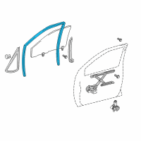 OEM 2005 Toyota Prius Run Channel Diagram - 68151-47020