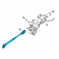 OEM 2020 Hyundai Elantra GT Joint Assembly-Steering Diagram - 56400-F2000