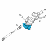 OEM Hyundai Controller Assembly-Mdps Diagram - 56340-G2000