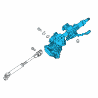 OEM 2019 Hyundai Ioniq Column Assembly-Steering Diagram - 56310-G2501