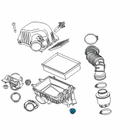 OEM 2021 Chevrolet Trailblazer Lower Housing Insulator Diagram - 95072445