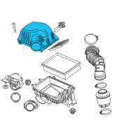 OEM 2017 Chevrolet Trax Upper Cover Diagram - 95273960