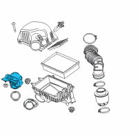 OEM Buick Encore Intake Duct Diagram - 95143260