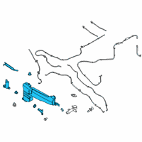 OEM 2022 Ford Police Interceptor Utility Reservoir Assembly Diagram - LB5Z-17618-A
