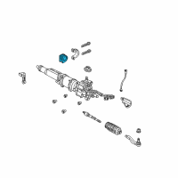 OEM 1991 Acura NSX Cushion B, Gear Box Diagram - 53436-SL0-A01