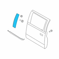 OEM 2018 Ford F-350 Super Duty Applique Diagram - FL3Z-16255A34-AB