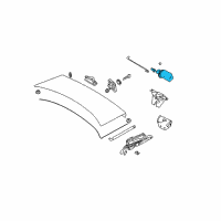 OEM 2002 BMW 525i Trunk Lock Actuator Diagram - 51-24-8-236-897