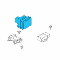 OEM Infiniti Actuator & Ecu Assy-Anti Skid Diagram - D7660-1A34A
