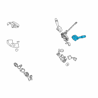 OEM 2009 Hyundai Elantra Switch Assembly-Lighting & Turn Signal Diagram - 93410-2L201