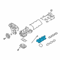 OEM 2018 Nissan Pathfinder Manifold-Intake Diagram - 14003-6KA0A