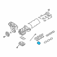 OEM Nissan Maxima Oil Filter Full Case Diagram - 15208-65F0E