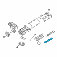 OEM Nissan Pathfinder Gasket-Intake Manifold Diagram - 14035-6KA0B