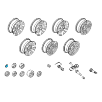 OEM 2019 Ford F-250 Super Duty Trim Ring Diagram - HC3Z-1130-AB