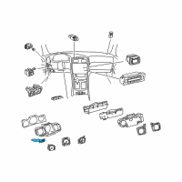 OEM 2000 Lexus GS400 Counter, Total Diagram - 83222-30710