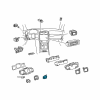 OEM 2003 Lexus GS430 Gauge Sub-Assy, Fuel Receiver Diagram - 83882-3A130