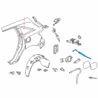 OEM 2020 Acura MDX Cable Diagram - 74411-TZ5-A01