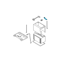 OEM 2007 Nissan Maxima Bracket Diagram - 24230-ZK31A